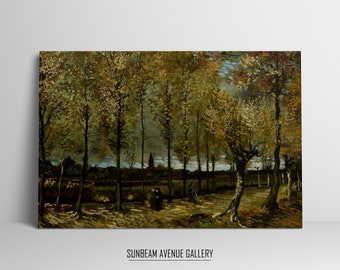 Vincent van Gogh Wall Decor | Lane With Poplars 1885 | Famous Painting | Instant Download | Fine Art | Printable Wall Art - 0485PH