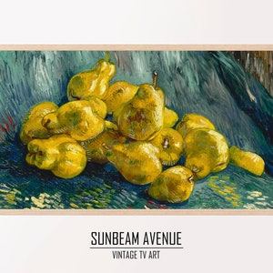 Vincent Van Gogh - Still Life with Quinces (1887) | Printable Van Gogh Print - Van Gogh Still Life Download | Frame TV - 0103TVVG