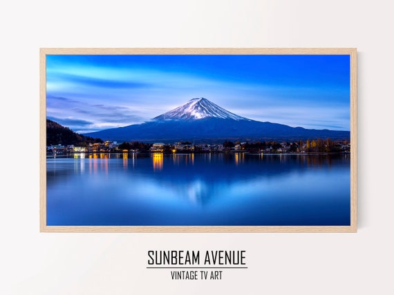 Samsung フレーム TV アート ジャパン、富士山日本風景デジタル