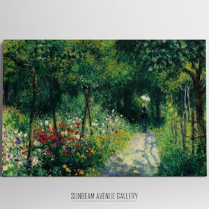 Pierre-Auguste Renoir Wall Decor | Femmes Dans Un Jardin | Famous Painting | Instant Download | Fine Art - 1282PFA