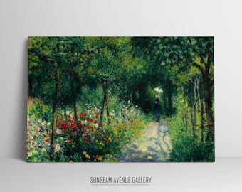 Pierre-Auguste Renoir Wall Decor | Femmes Dans Un Jardin | Famous Painting | Instant Download | Fine Art - 1282PFA