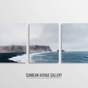 Set of 3 Set of 3 Coastal Prints, Beach Wall Art Set, Coast Photography, Modern Wall Art, Landscape Prints Set, Beach House Wall - 1399P