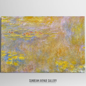 クロード・モネ 睡蓮の絵画 有名なモネの芸術。インスタント