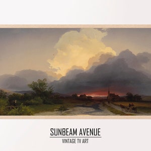 Samsung Frame TV Art | Landscape Painting | Samsung TV Art | Digital Download | Art for Samsung Frame TV - 0160TVL