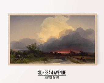 Samsung Frame TV Art | Landscape Painting | Samsung TV Art | Digital Download | Art for Samsung Frame TV - 0160TVL