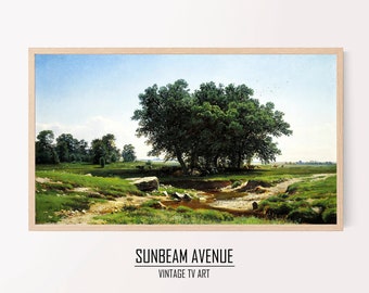 Samsung Frame TV Art | Landscape Painting | Samsung TV Art | Digital Download | Art for Samsung Frame TV - 1193TVL