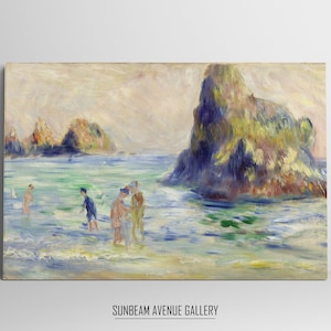 Pierre-Auguste Renoir Wall Decor | Auguste Renoir Moulin Huet Bay Guernsey | Famous Painting | Instant Download | Fine Art - 1278PFA