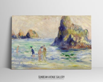 Pierre-Auguste Renoir Wall Decor | Auguste Renoir Moulin Huet Bay Guernsey | Famous Painting | Instant Download | Fine Art - 1278PFA