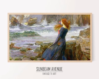 Samsung Frame TV Art | John William Waterhouse | Famous Artist | Classic Fine Art | LG TV art | Instant Download - 1079TVFA