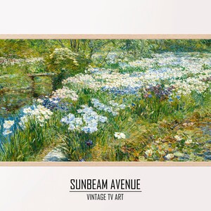 Spring Flowers, Samsung Frame TV Art, Instant Download, Farmhouse, Easter, Frame TV Art, Samsung Art TV, Digital Download for - 0898TVL