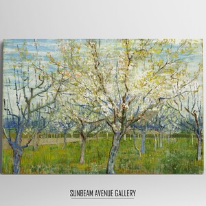Vincent van Gogh Wall Decor | Orchard With Blossoming Apricot Trees | Famous Painting | Instant Download | Fine Art - 0498PH
