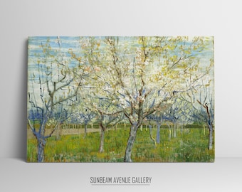 Vincent van Gogh Wall Decor | Orchard With Blossoming Apricot Trees | Famous Painting | Instant Download | Fine Art - 0498PH