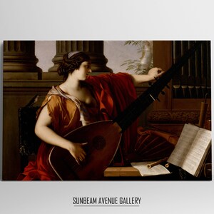 Caravaggio Wall Art | Caravaggio Allegory Of Music | Baroque Painting | Religious Art | Instant Download | Printable Wall Art - 0794P