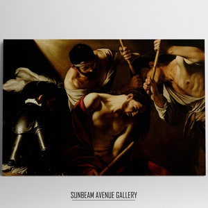 Caravaggio Wall Art | Uvenchanie Terniem | Baroque Painting | Religious Art | Instant Download | Printable Wall Art - 0813P