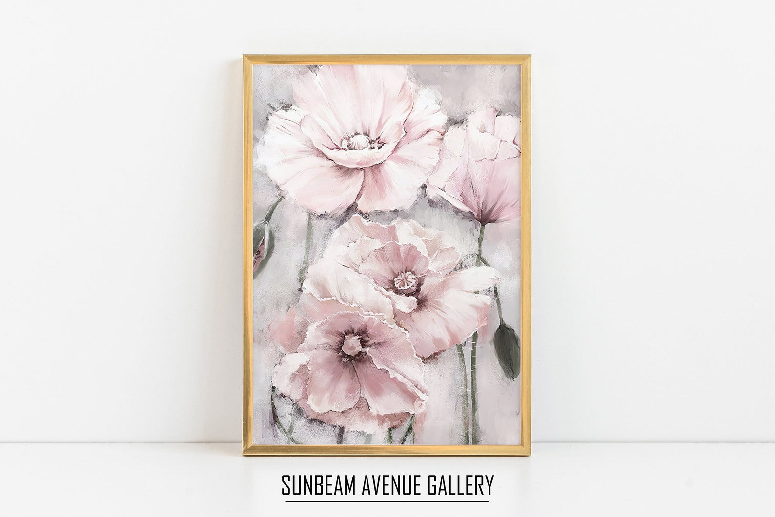 Set of 3 Peony Wall Art Set of 3 Prints, Pink Flower Prints 3 Piece ...