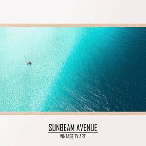 Samsung Frame TV Art, Instant Download, Ocean Wave, Frame TV Art, Samsung Art TV, Digital Download for Samsung Frame - 1464TVL