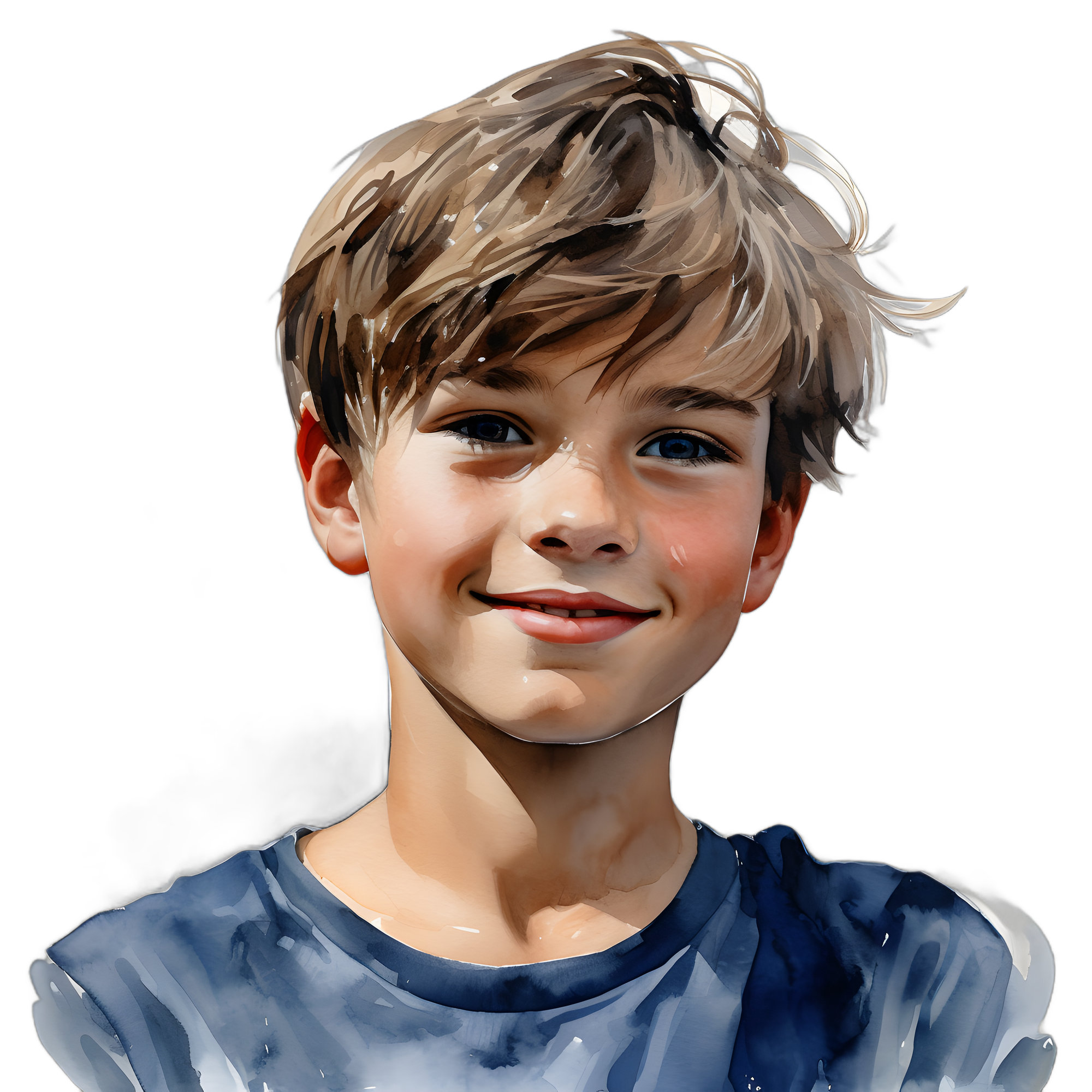 Set of 33 Teenage Boy Watercolor Clipart Bundle, Transparent PNG ...