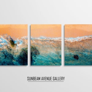 Set of 3 Set of 3 Coastal Prints, Beach Wall Art Set, Coast Photography, Modern Wall Art, Landscape Prints Set, Beach House Wall - 1405P