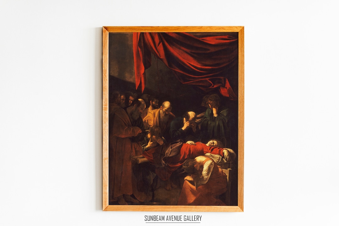 Caravaggio Wall Art Death Of The Virgin Caravaggio 1606 Baroque caravaggio-wall-art-death-of-the-virgin-caravaggio-1606-baroque
