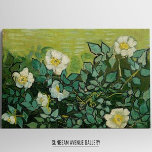Vincent van Gogh Wall Decor | Wild Roses | Famous Painting | Instant Download | Fine Art | Printable Wall Art - 0526PH