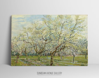 Vincent van Gogh Wall Decor | Orchard With Blossoming Apricot Trees2 | Famous Painting | Instant Download | Fine Art - 0499PH