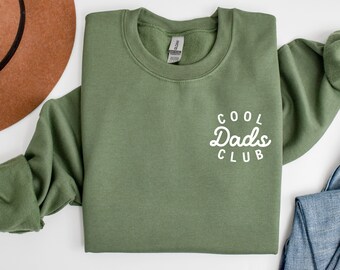 Sudadera Cool Dads Club, sudadera de papá tamaño bolsillo, sudadera de regalo del día del padre, sudadera divertida del marido, regalo para él, mejor sudadera con capucha de papá