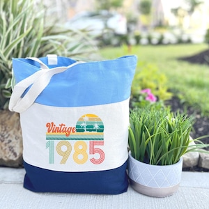 40th Birthday Tote Bag, 40th Birthday Gift For Women, Christmas Gift Tote Bag, 40th Birthday Bag, Birthday Party Gift, 40th Anniversary Bag