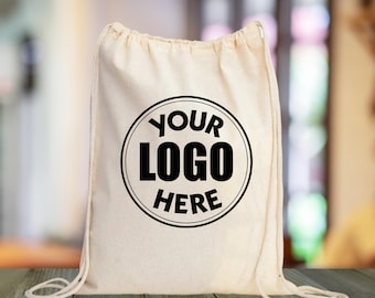 Custom Logo Bag, Personalized Bag, Custom Text Tote Bag, Gift Tote Bag, Custom Backpack, Tote Bag Gift,   Personalized Logo Totes