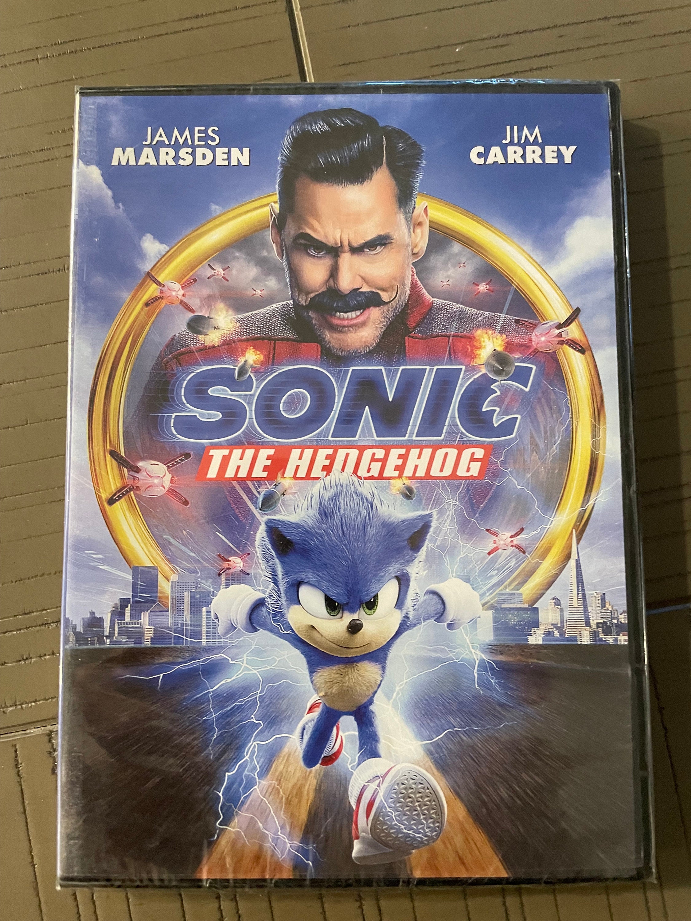 Sonic the Hedgehog DVD Película - Etsy México