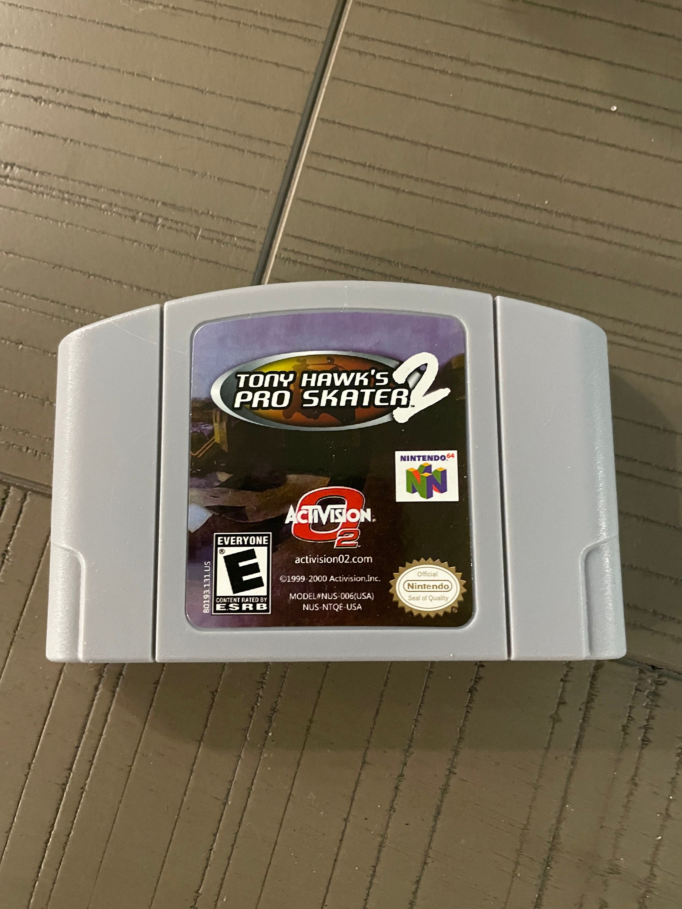 Tony Hawks Pro Skater 2 Nintendo 64 N64 Video Game - Etsy