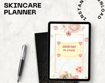 Skincare Planner Printable | Skincare Tracker | Skincare Routine | Skincare Journal | Beauty Planner | Beauty Routine |