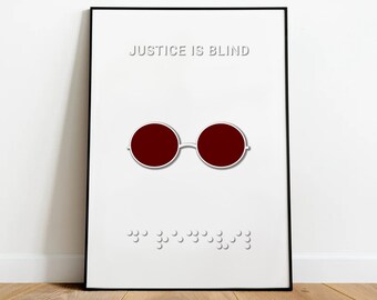 Daredevil Poster Marvel Comics Film Design Wall Art Print Hand Made Ready to Hang Custom Design