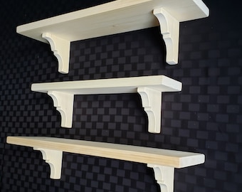 Corbel Shelf Natural Unfinished