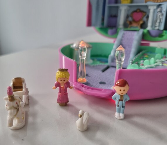 Vintage Polly Pocket Starlight Castle 1992 Fully Working Complete With Figures Immaculate Etsy UK