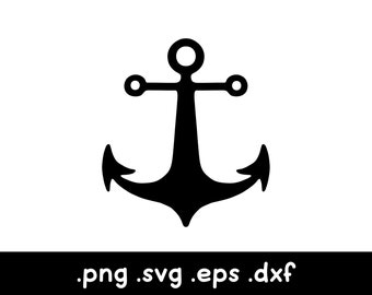 May include: A black silhouette of an anchor with a rounded top and two curved arms.