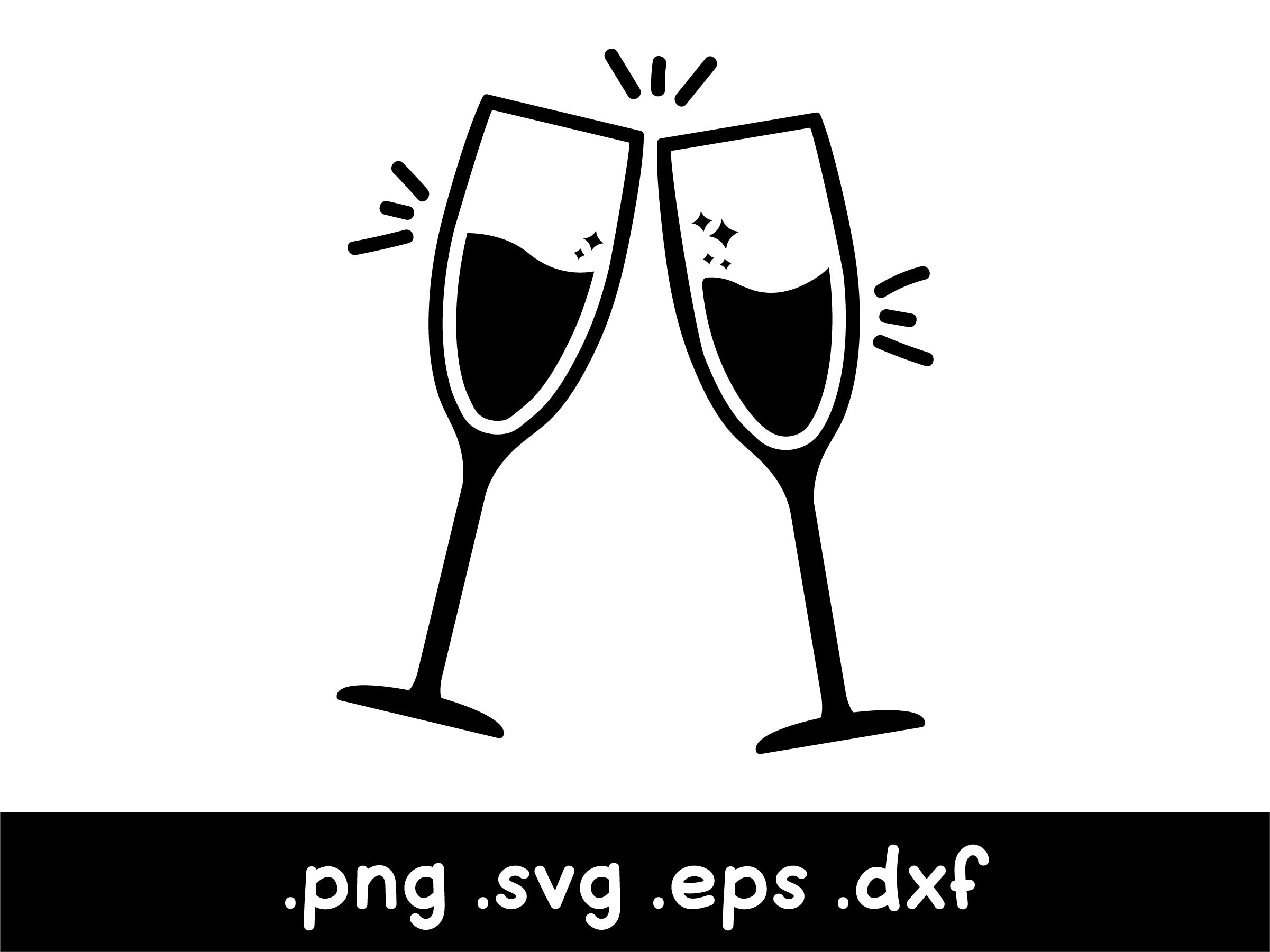 Champagne Flute Svg, Champagne Glass Svg, but First Champagne SVG