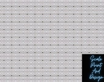 Luxury Onyx Incrusted Ceiling Panels - Dollhouse Wallpaper - All Scales Available - Material Choices -Dollhouse Ceiling -Miniature Ceiling