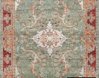 Eucalyptus  Rug - Sizes For All Scales Available - Custom Sizes Available - Miniature Rugs - Dollhouse Rugs - Rugs