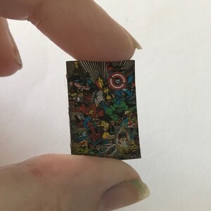 Spider Man Miniature Comic Book - - Dollhouse Miniatures - Miniature Comic Book - Miniature Book - Dollhouse Book - Dollhouse Comic Book