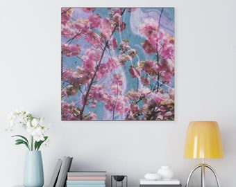Japanese Art, Cherry Blossom, Japanese Print, Japanese Wall Art, Japanese Canvas Art, Cherry Blossom Art