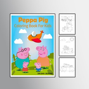 Peppa Pig Princesa Fada  Dibujo de peppa pig, Peppa pig para colorear,  Peppa para pintar