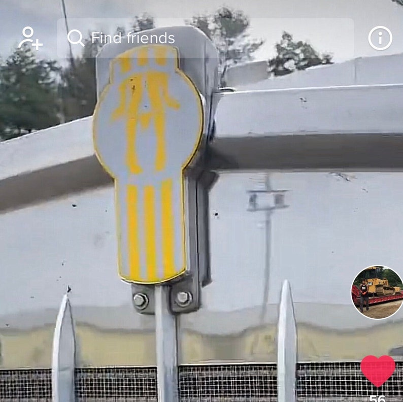 Kenworth Panty Dropper Emblem Decal Etsy