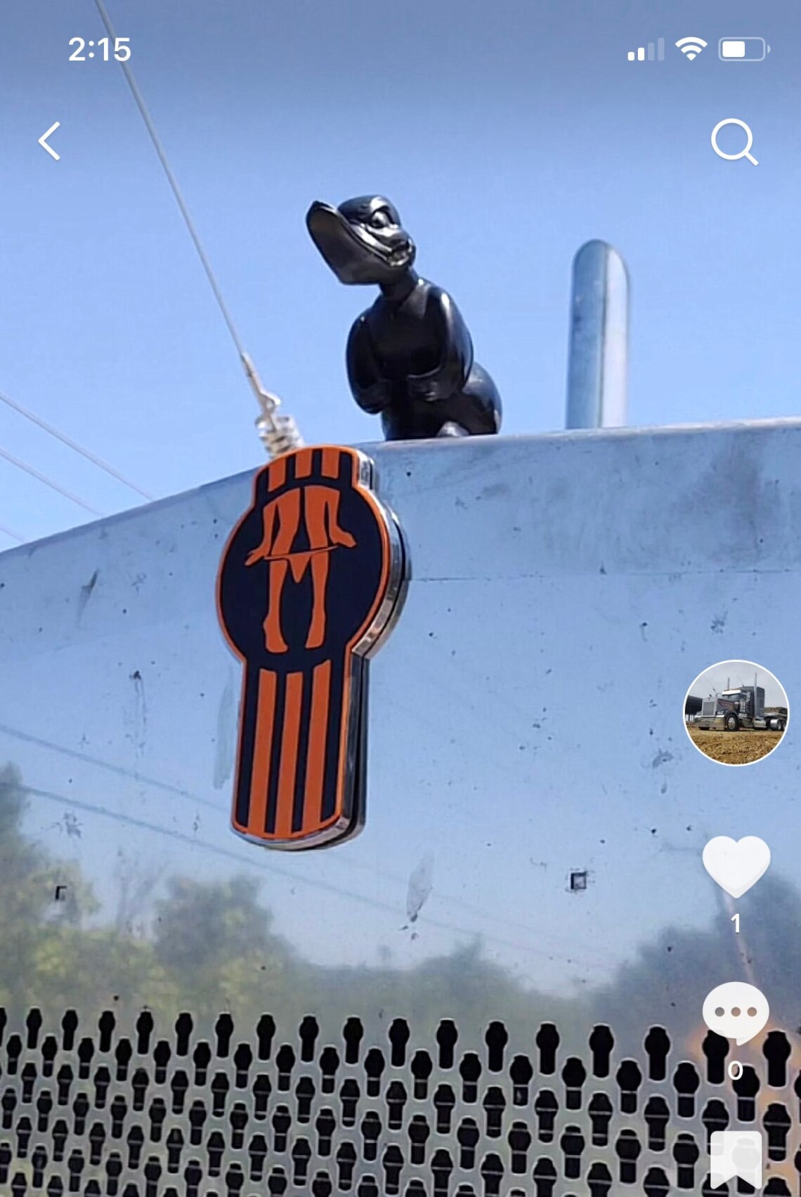 Kenworth Panty Dropper Emblem Decal Etsy