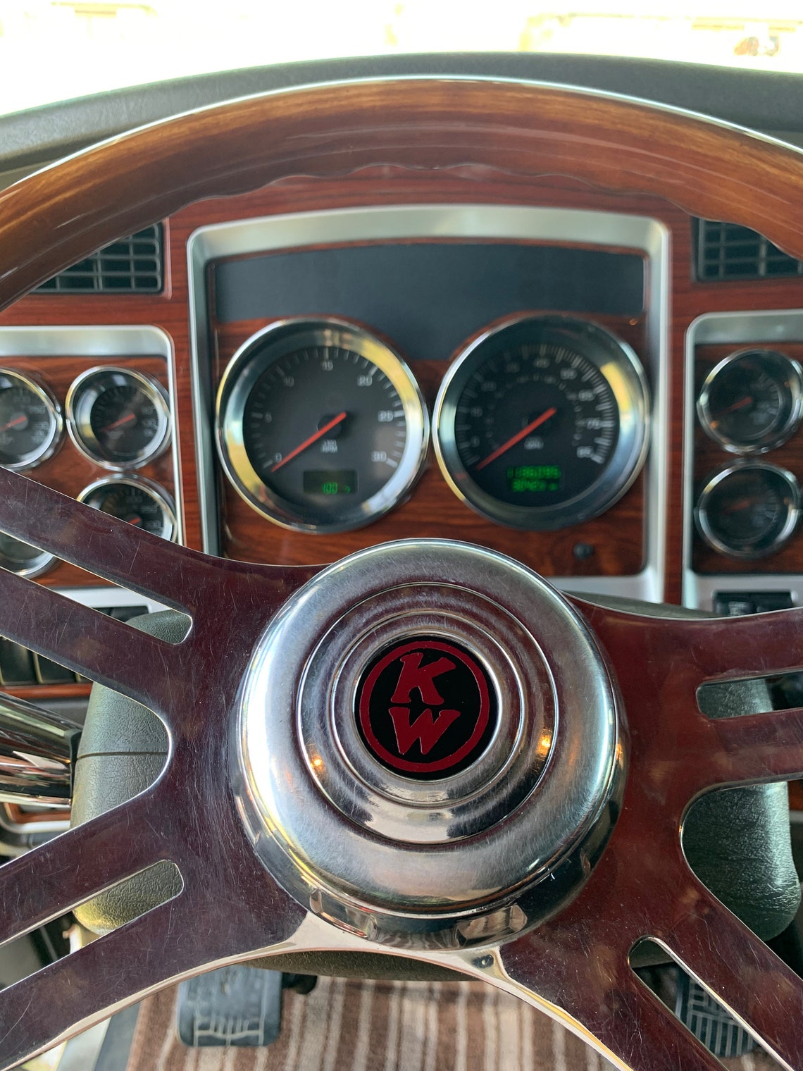 Kenworth Steering Wheel Horn Decal Etsy