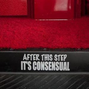 Después de este paso es una calcomanía consensual.