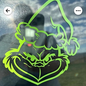 The Grinch Decal