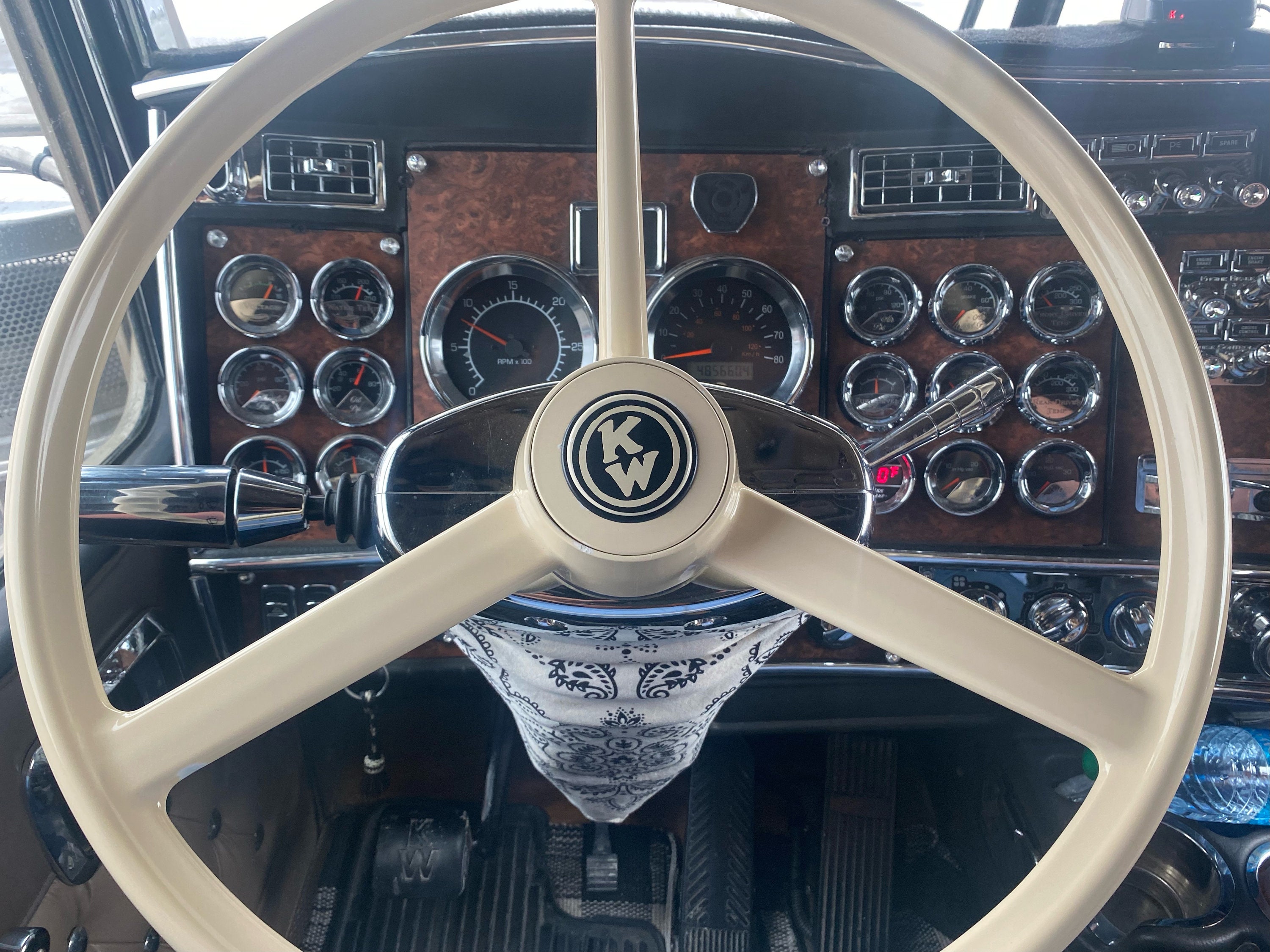 Kenworth Steering Wheel Horn Decal Etsy