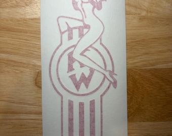 Kenworth Lady Sticker
