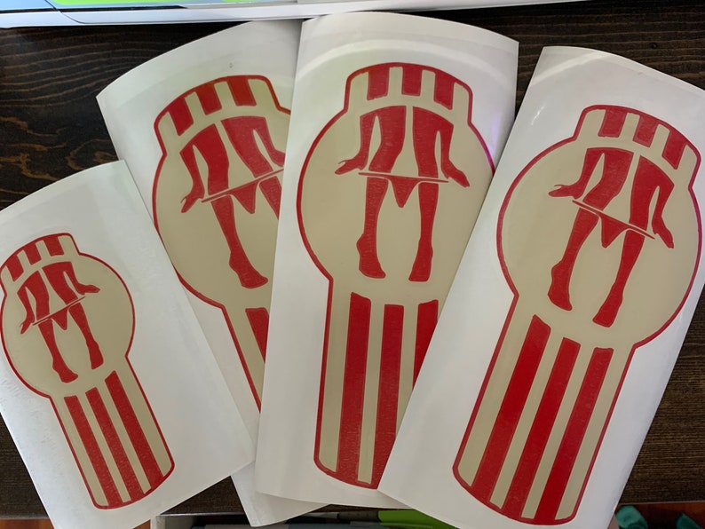 Kenworth Panty Dropper Emblem Decal Etsy