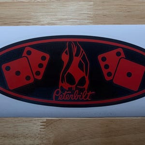 Customize your own Peterbilt Emblem Decal
